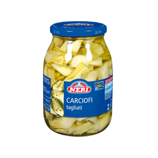 Carciofi tagliati grandi