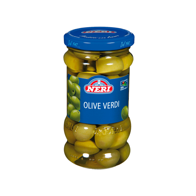 Olive verdi intere piccolo